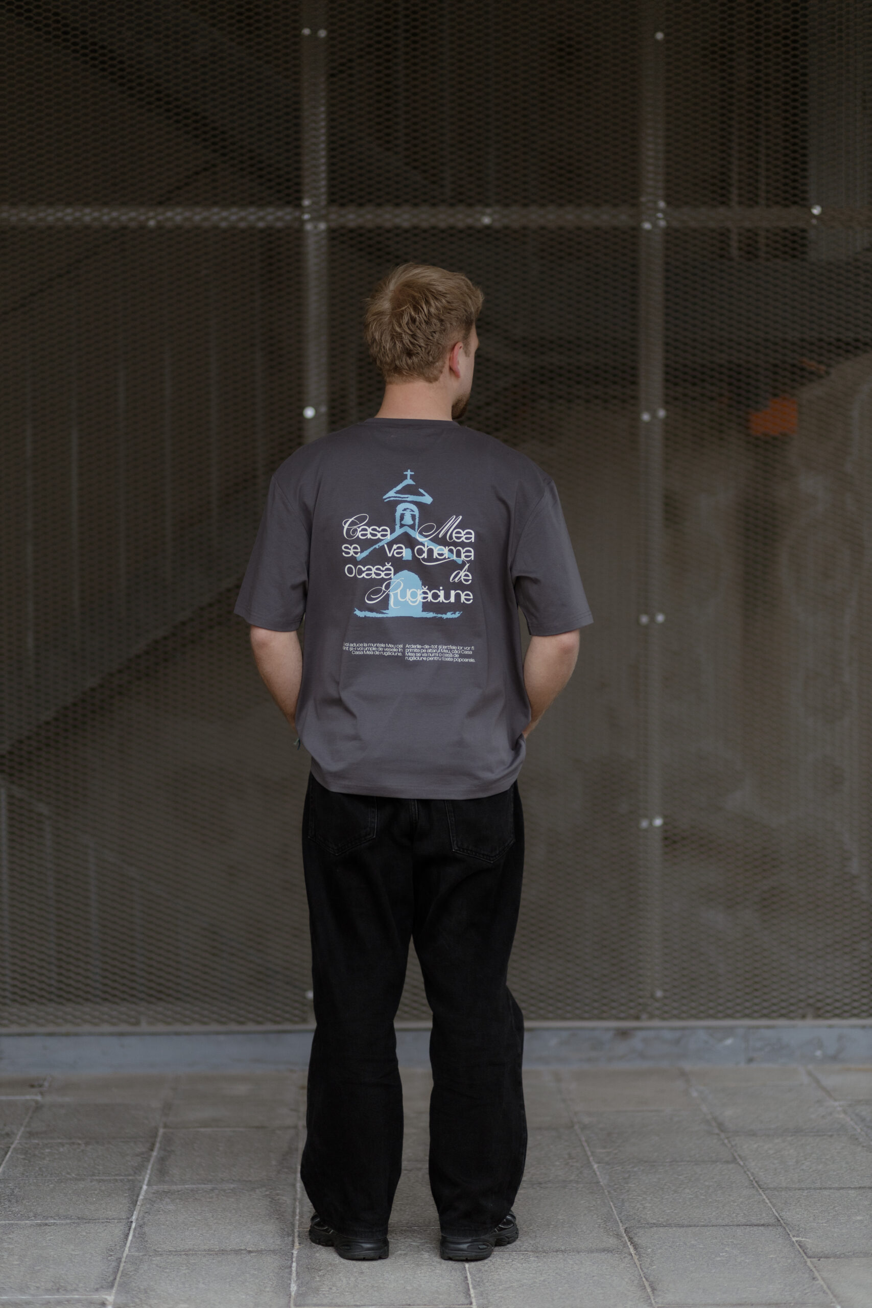 Casa Mea –  T-Shirt Cropped (gri)