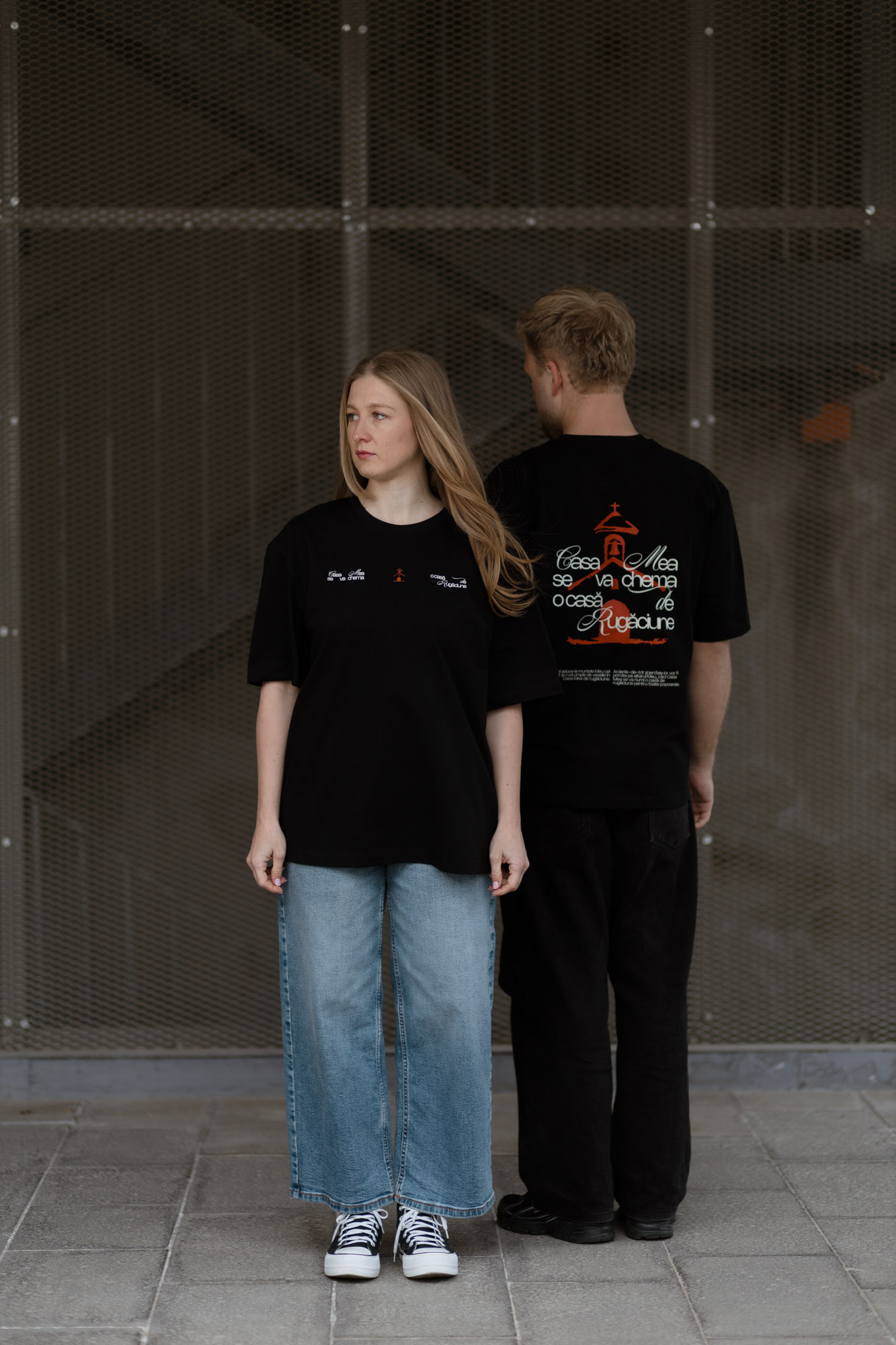 Casa Mea -  T-Shirt Cropped (negru)